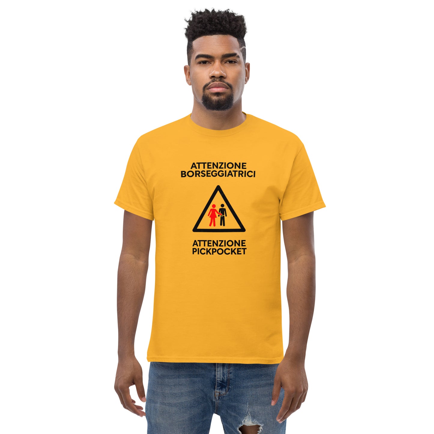 Attenzione Borseggiatrici Pickpocket T-shirt