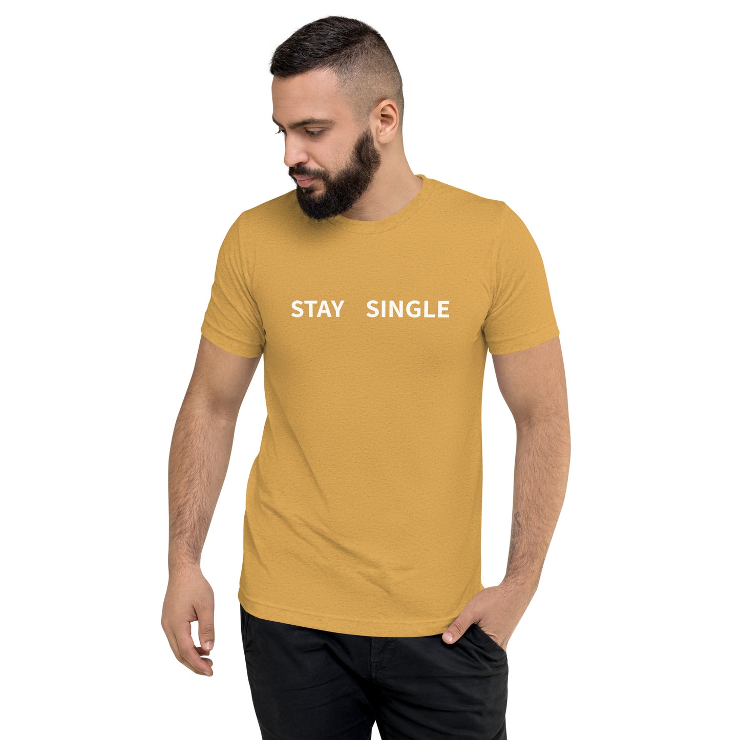 STAY SINGLE Short sleeve t-shirt